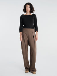 Khaite - Somera Pant in Khaki
