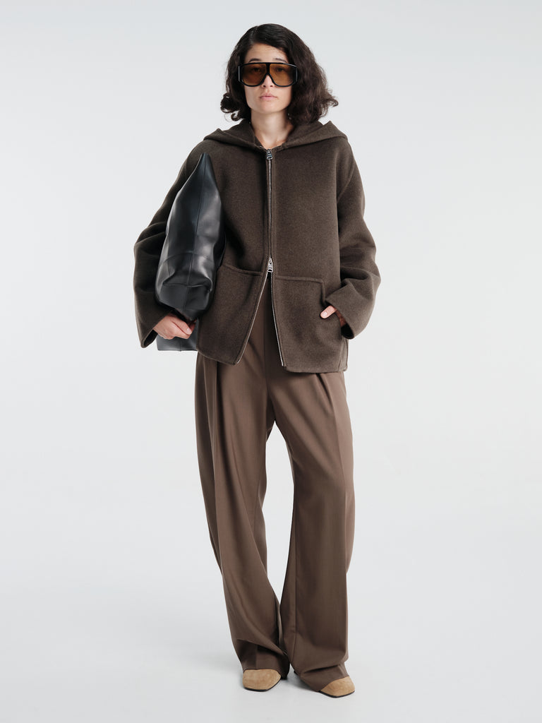 Khaite - Dolem Jacket in Army Melange