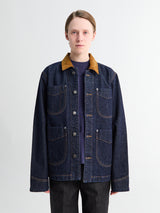Khaite - Wyatt Jacket with Corduroy Collar in Benson