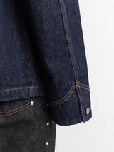 Khaite - Wyatt Jacket with Corduroy Collar in Benson