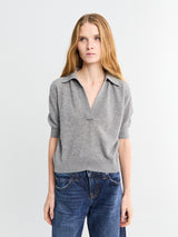 Khaite - Shrunken Jo Knit in Warm Grey