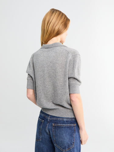 Khaite - Shrunken Jo Knit in Warm Grey