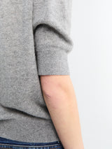 Khaite - Shrunken Jo Knit in Warm Grey