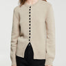 Khaite - Josette Cardigan in Putty