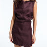Khaite - Tota Dress in Almandine