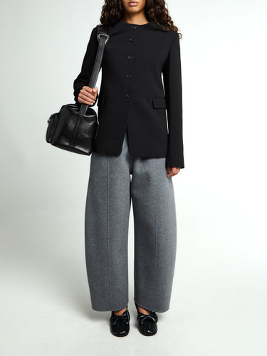 Khaite - Clover Pants in Grey Melange