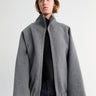 Khaite - Garret Jacket in Grey Melange