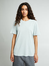 Khaite - Mae T-Shirt in Ice Blue