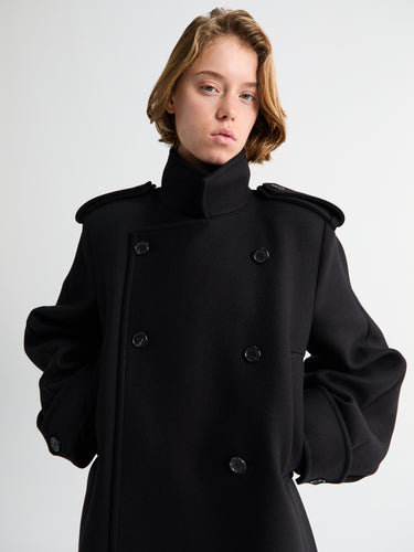 Khaite - Donna Coat in Black