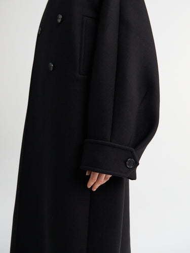Khaite - Donna Coat in Black