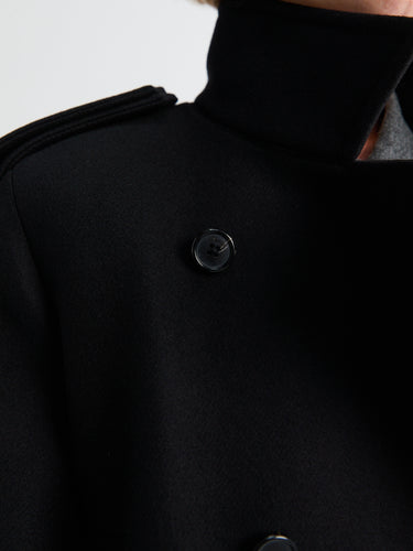 Khaite - Donna Coat in Black