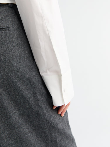 Khaite - Jasen Top in Chalk