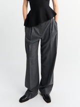 Khaite - August Pants in Storm