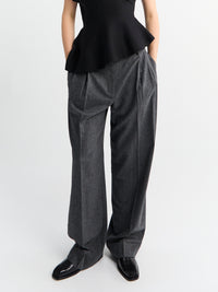Khaite - August Pants in Storm
