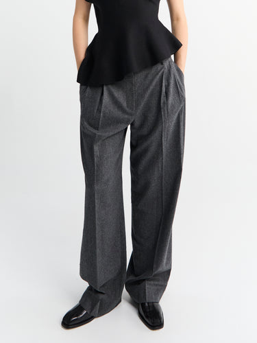 Khaite - August Pants in Storm