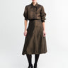 Khaite - Nania Skirt in Bark
