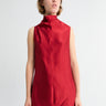 Khaite - Daria Dress in Crimson