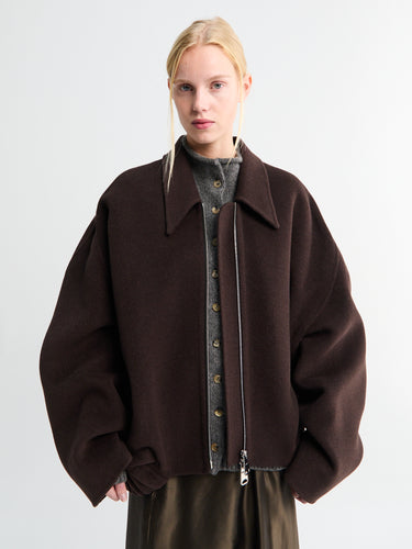 Odin Jacket in Dark Brown