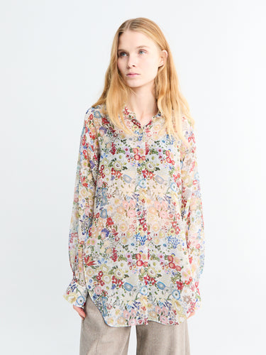 Khaite - Goya Top in Cream Multi