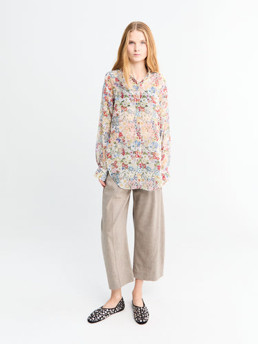 Khaite - Goya Top in Cream Multi