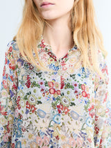 Khaite - Goya Top in Cream Multi