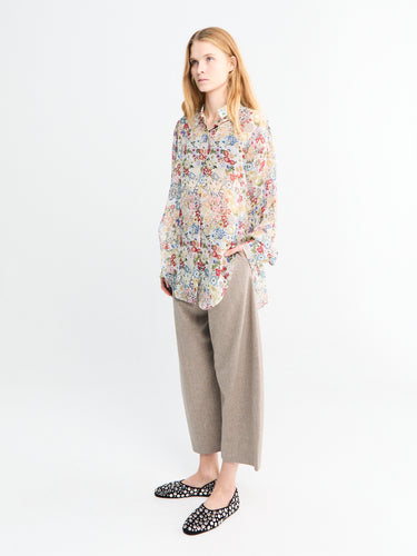 Khaite - Goya Top in Cream Multi