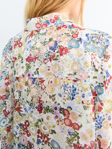 Khaite - Goya Top in Cream Multi