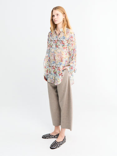 Khaite - Clover Pant in Sepia