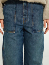 Khaite - Hewitt Jeans in Stinson