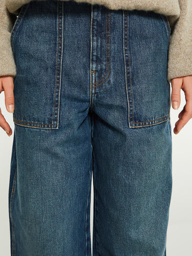 Khaite - Hewitt Jeans in Stinson