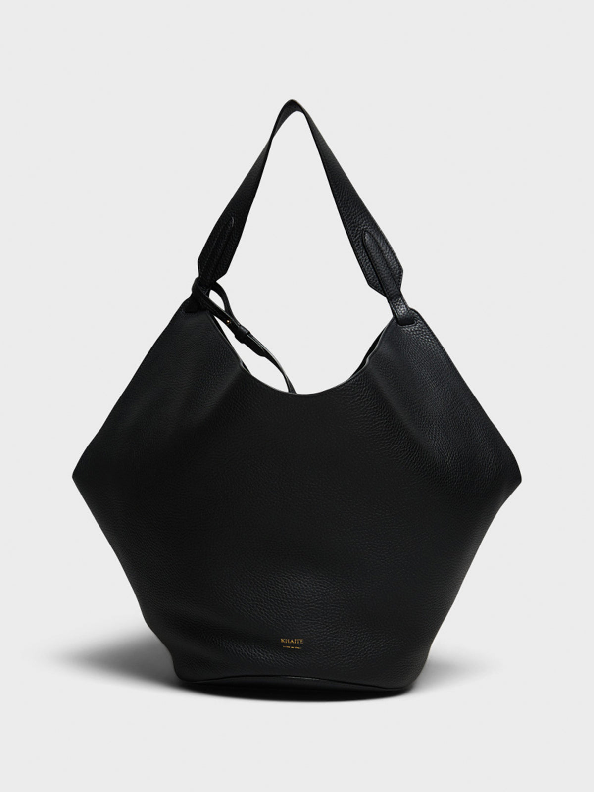 Lotus Medium Tote Bag in Black
