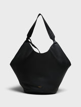 Khaite - Lotus Medium Tote Bag in Black