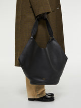 Khaite - Lotus Medium Tote Bag in Black