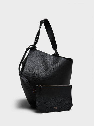 Khaite - Lotus Medium Tote Bag in Black