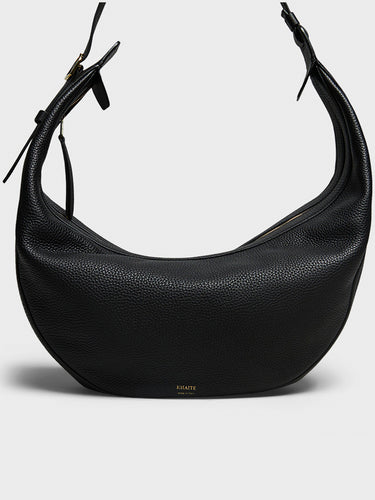 Khaite - Augustina Hobo Bag in Black