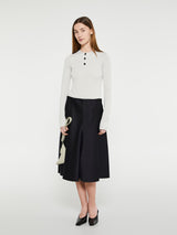 Khaite - Lennox Skirt in Black