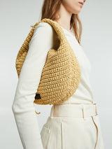 Khaite - Olivia Hobo Medium Bag in Natural