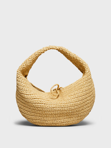 Khaite - Olivia Hobo Medium Bag in Natural