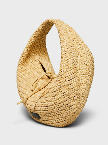 Khaite - Olivia Hobo Medium Bag in Natural