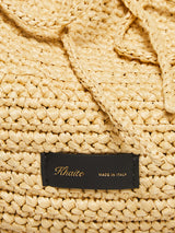 Khaite - Olivia Hobo Medium Bag in Natural