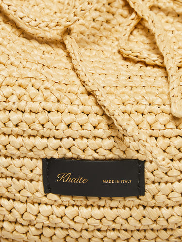 Khaite - Olivia Hobo Medium Bag in Natural