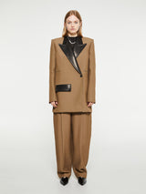 Khaite - Jacobson Blazer in Toffee