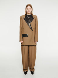 Khaite - Jacobson Blazer in Toffee