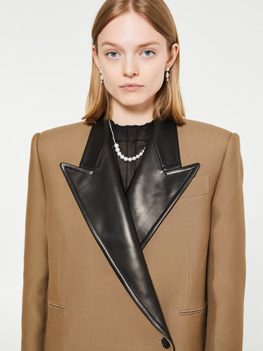 Khaite - Jacobson Blazer in Toffee