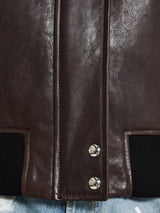 Khaite - Shelman Jacket in Dark Brown