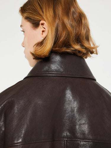 Khaite - Shelman Jacket in Dark Brown