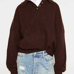 Khaite - Rene Sweater in Rosewood