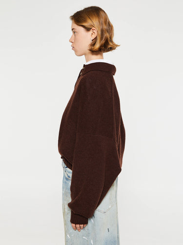 Khaite - Rene Sweater in Rosewood