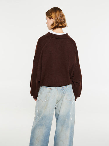 Khaite - Rene Sweater in Rosewood
