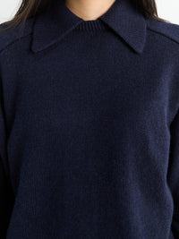 Khaite - Jackson Sweater in Midnight Navy